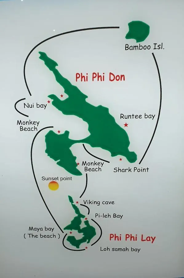 Harmony House-Sha Plus Phi Phi Vandrerhjem
